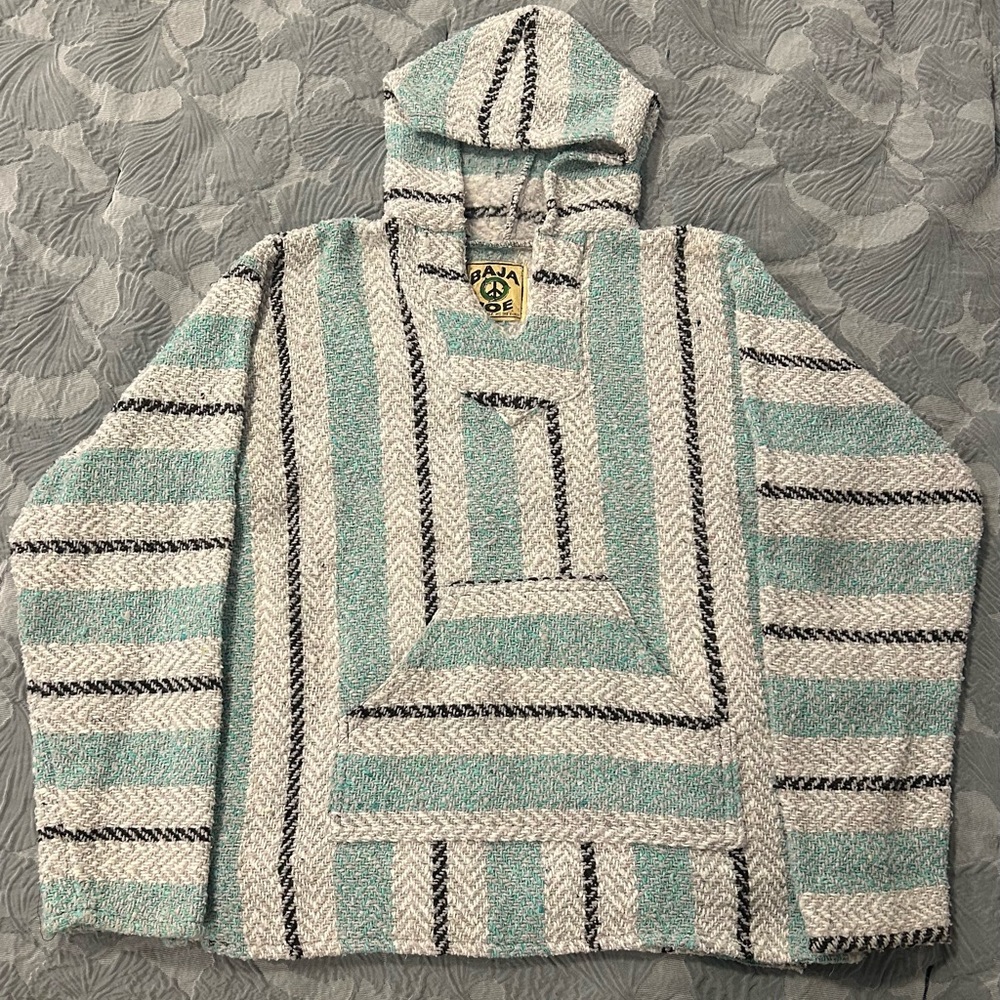 Baja Joe Vintage Drug Rug Hoodie